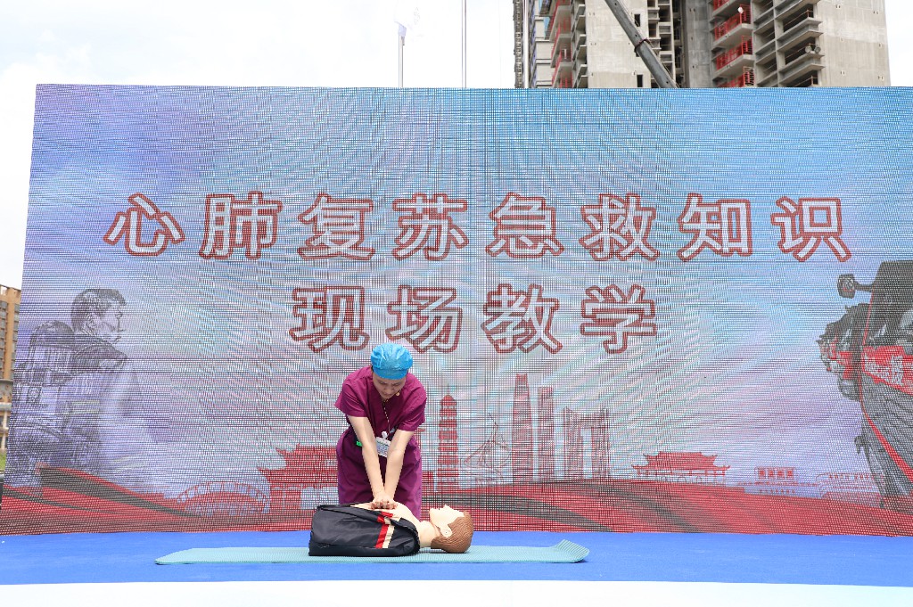 2024年黃江鎮(zhèn)住建領域安全生產(chǎn)消防應急演練活動在上群花園項目隆重舉行(圖6)